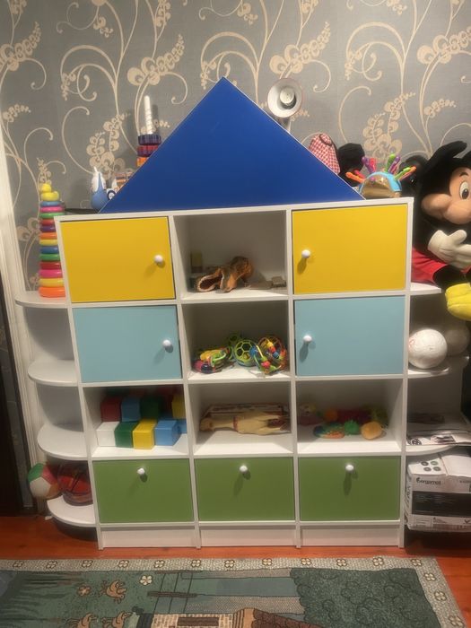 Шкаф полка для игрушек