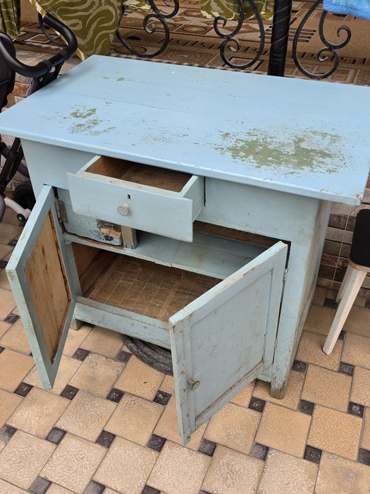 Тумба из дерево Советский подставка под телевизора