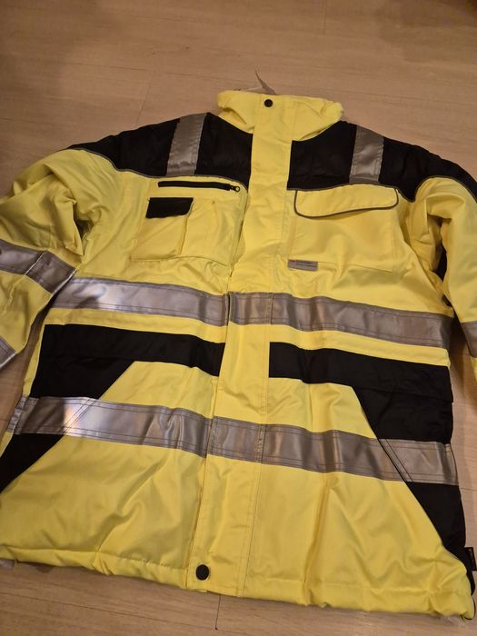 Geaca reflectorizanta,galbena ELUTEX protection flash