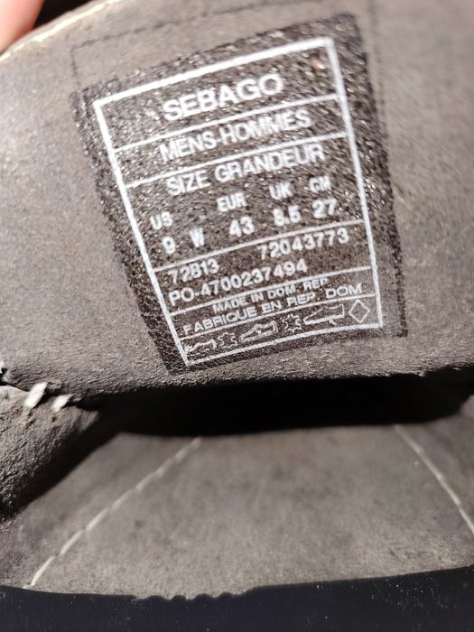 Mocasini Sebago mărime 43