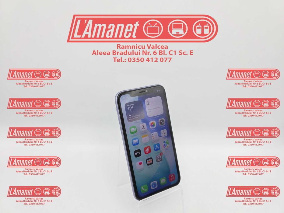 iPhone 11 Purple 64GB Neverlocked Stare Buna