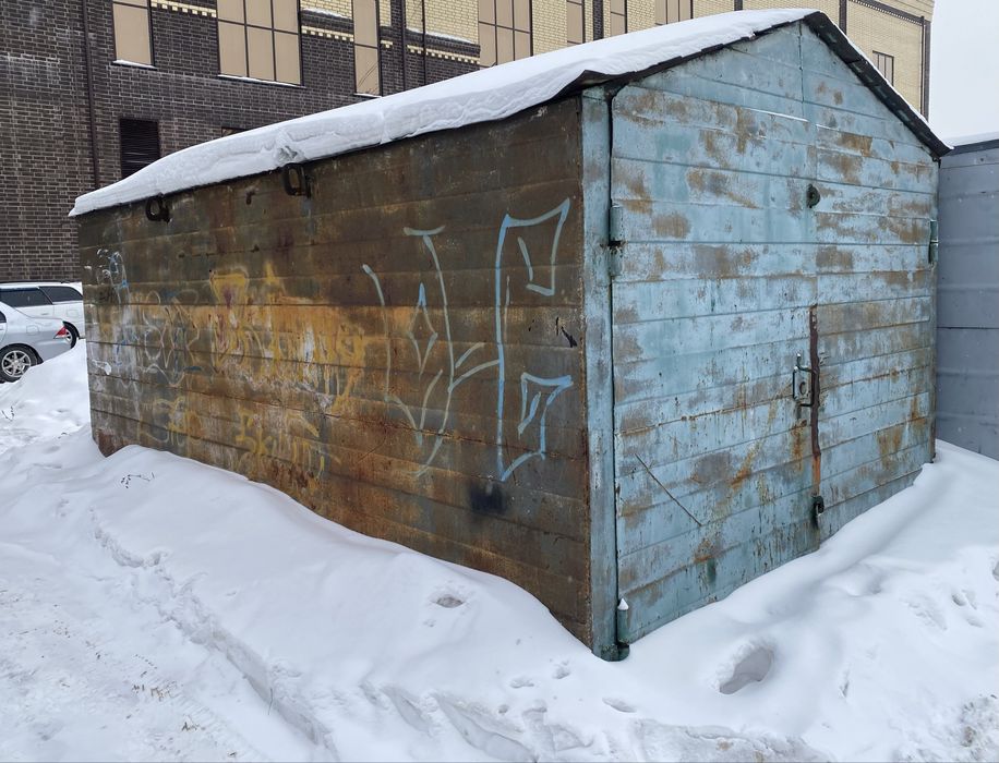 Гараж металлический