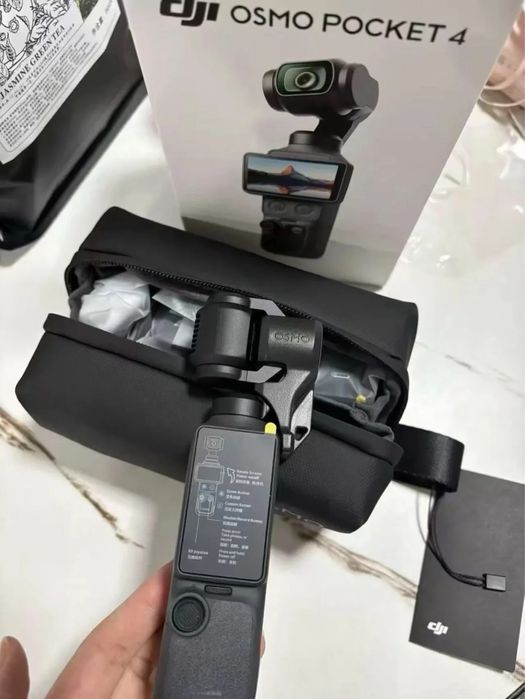 DJI Osmo Pocket 4 camera stabilizata 4K gimbal NOU