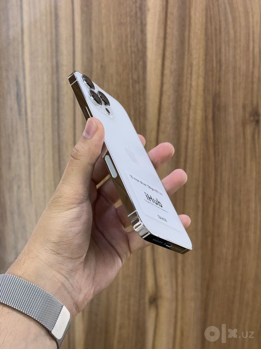 iPhone 13 pro max silver 83% k+
