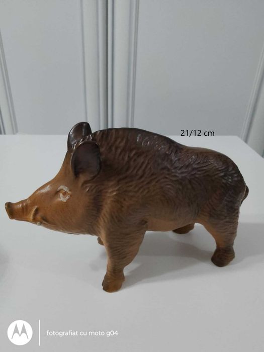 Bibelouri animale salbatice portelan romanesc