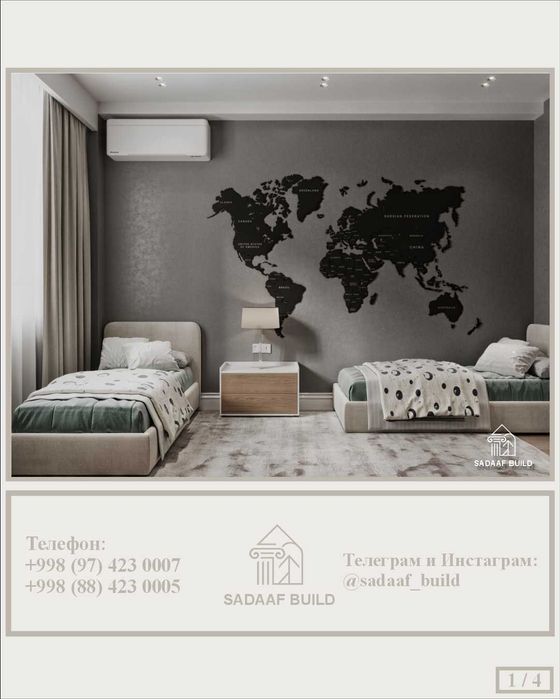 Interyer Dizayner / Interyer va Eksteryer dizayn / Архитектор / Прораб