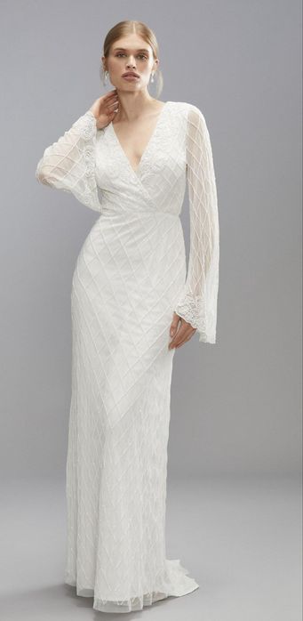 Rochie alba marime 42