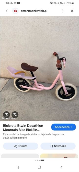 Pachet trotineta,motocicleta, bicicleta fara pedale plus skate bord