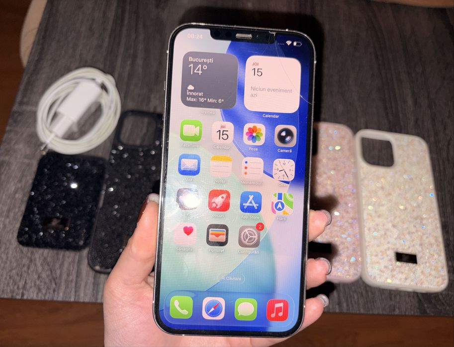 Iphone 12 Pro Max  Alb 256 GB