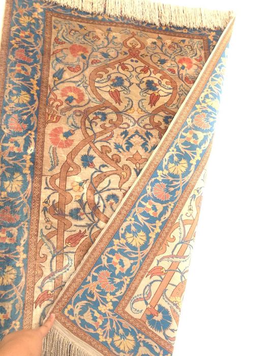 Ковер Шелковой Иран ручная работа