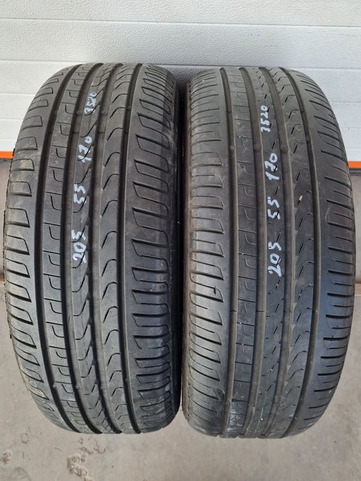 Летни гуми 2 броя PIRELLI Cinturato P7 205 55 R17 дот 3520