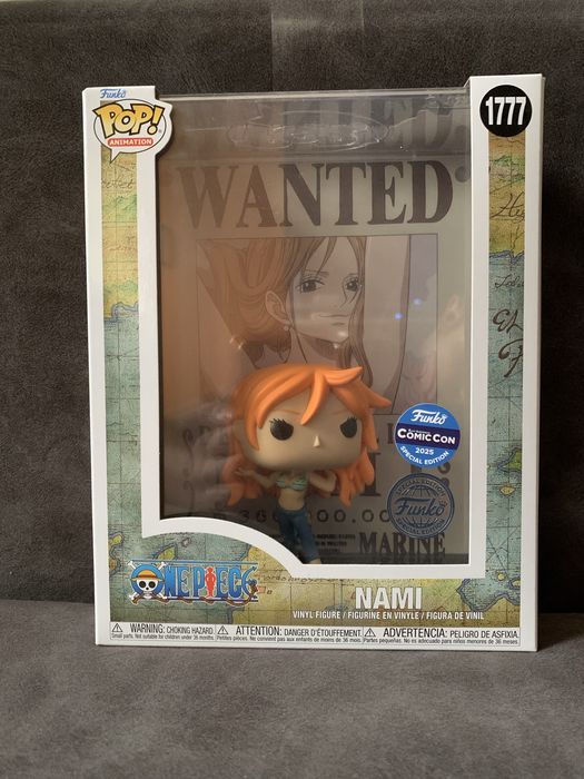 Funko Pop One Piece Nami 1777 Comic Con 2025