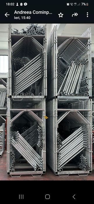 Schela zincata noua 400 ron cadrul cu legături.112 podul.Made in I