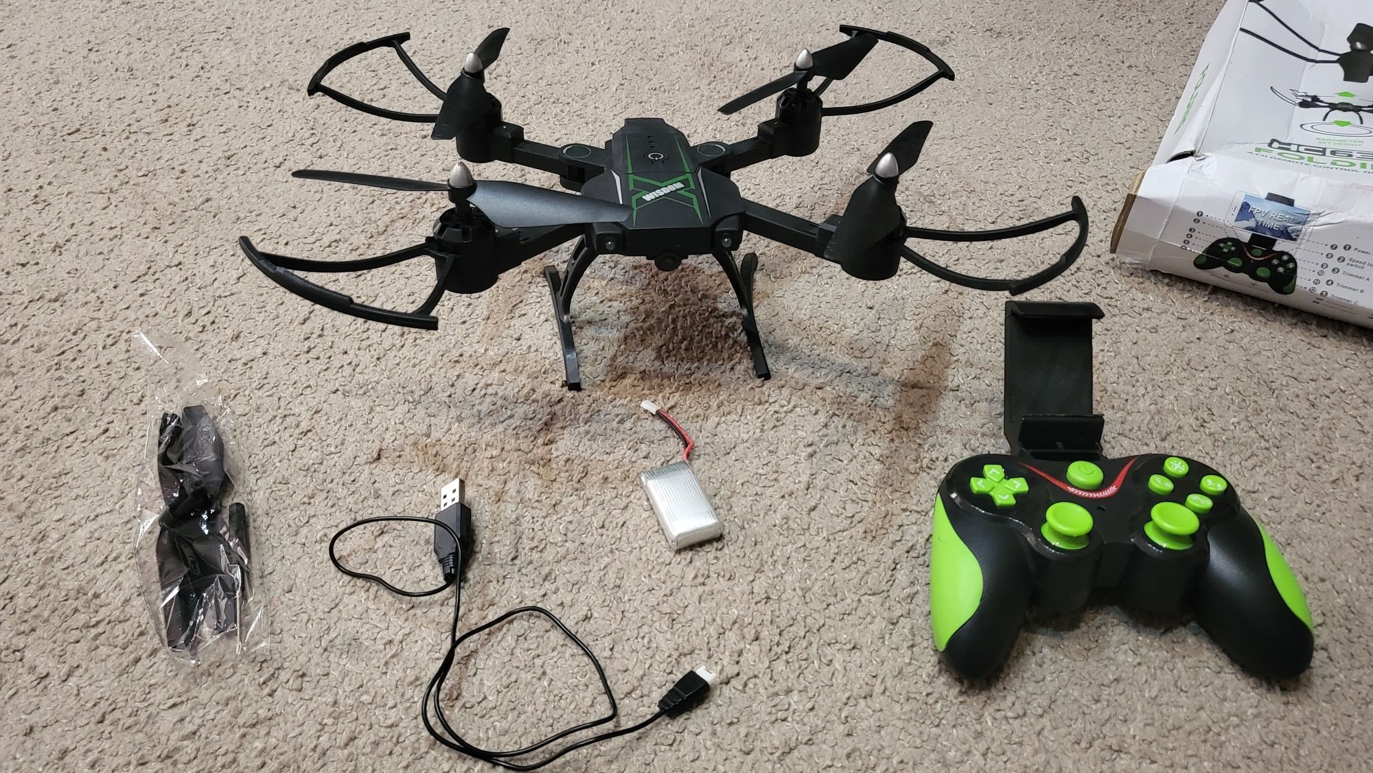 Hc 639 folding deals drone