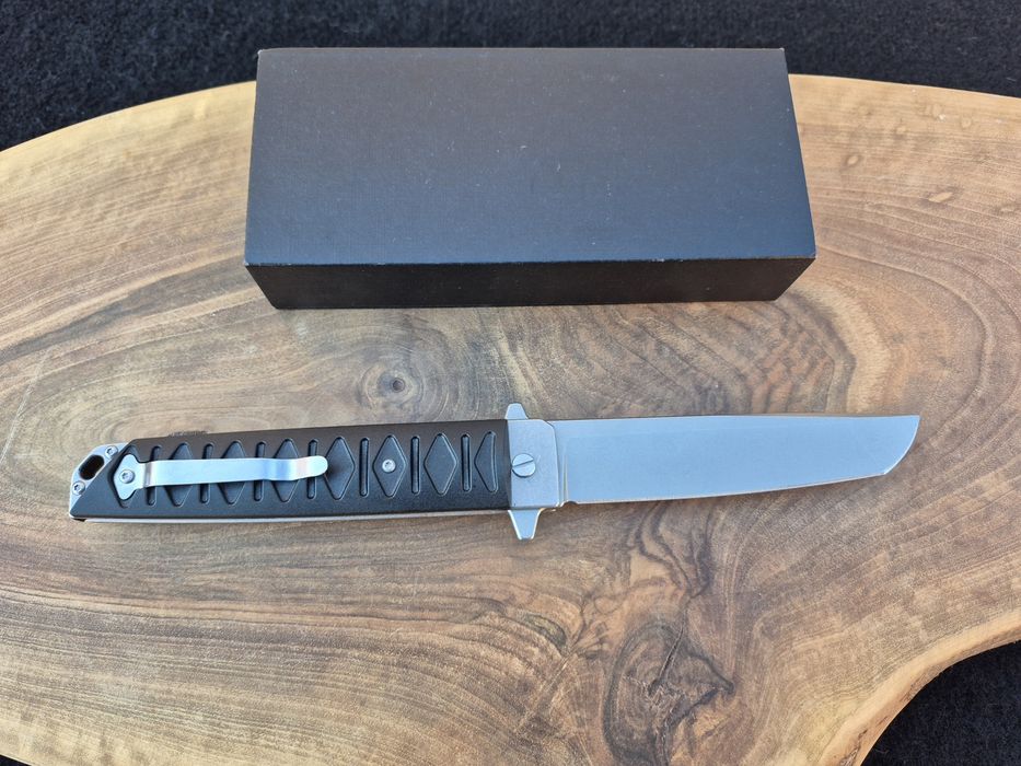 Сгъваем нож BRUTALICA BADYUK Tanto  Black Stonewash