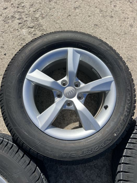 Джанти 16” със ЗИМНИ гуми за Audi  ЧИСТО НОВИ !!цена за всичко