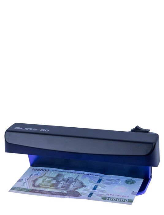 DORS 50 Черный: Ультрафиолетовый Детектор Банкнот