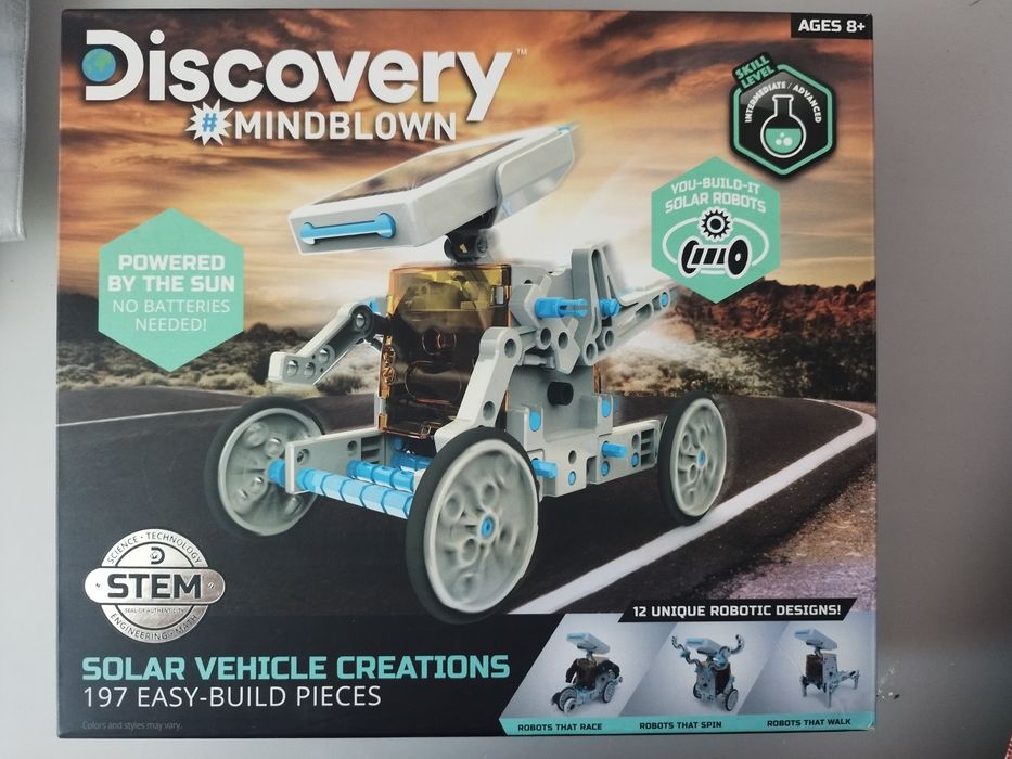 Discovery,kit de asamblare mașina solara.