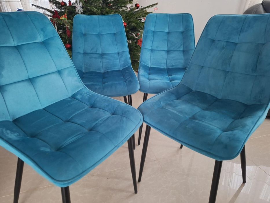 Scaune Pumba turcoaz