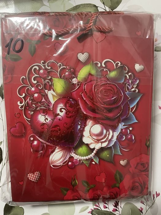 Подарочный пакет картон