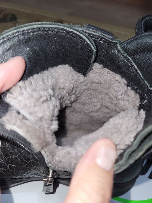 Ботинки зимние кожаные 30 размер