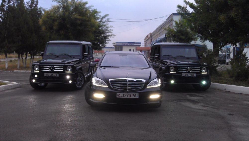 Кортеж Той Родом Мерседес 222 221