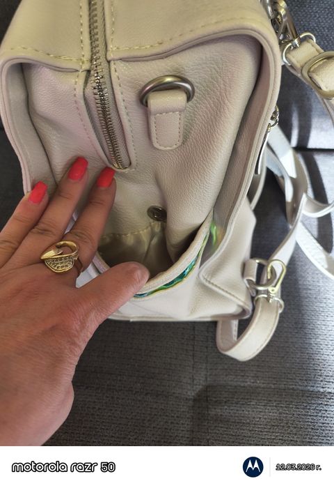 Чанта/раница от естествена кожа