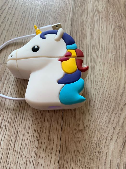 Детски слушалки Emoji -Unicorn ,TWS бели