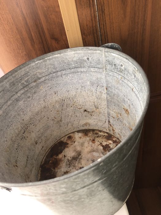 Бак оцинкованный 40л рабочий