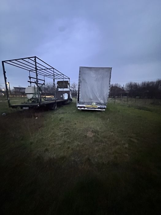 Vand tandem iveco euro daly camion7,5 t si remorca