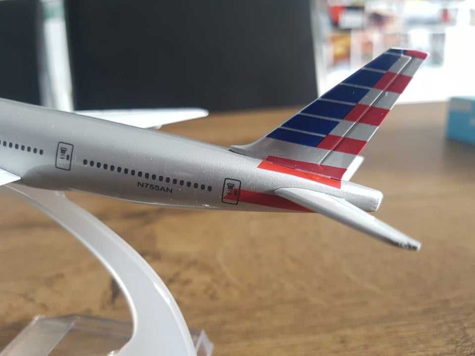 Macheta metalica de avion American | Decoratie | Perfect pt cadou