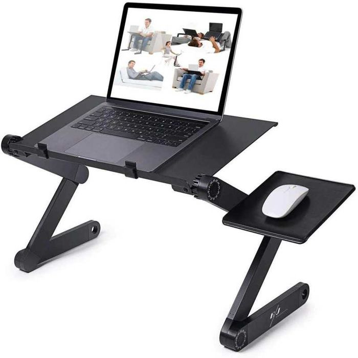 Masa pliabila multifunctionala pentru laptop T8, 2 coolere +mousepad