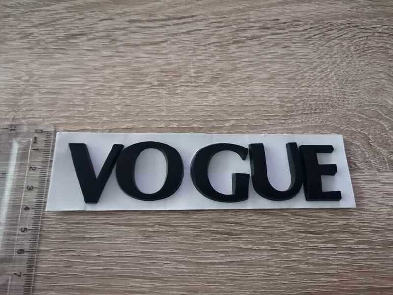 Range Rover Vogue черна емблема надпис