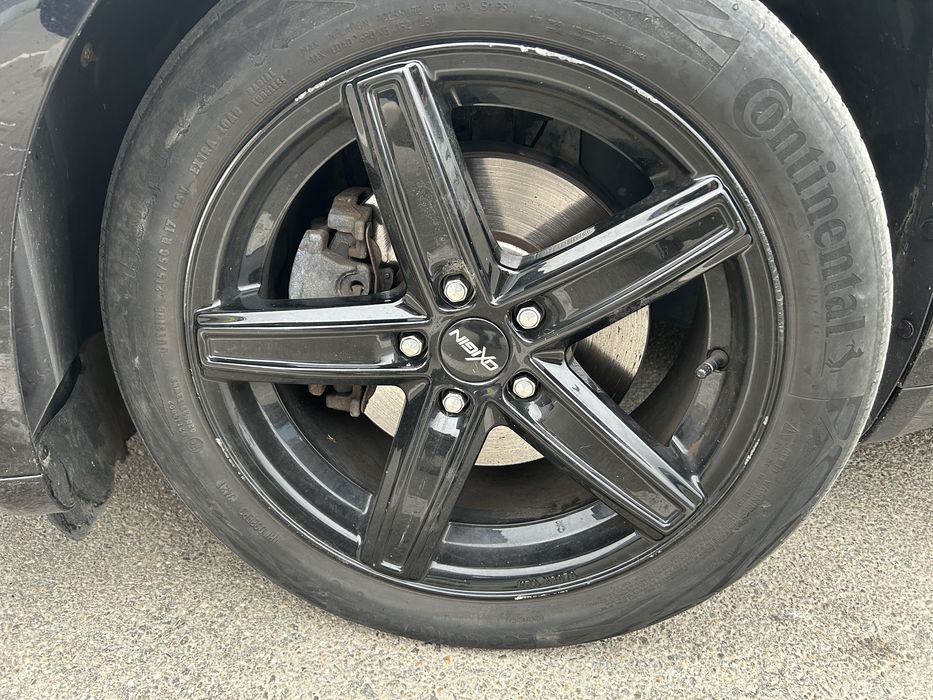 Jante + anvelope 5*108 215/50r17