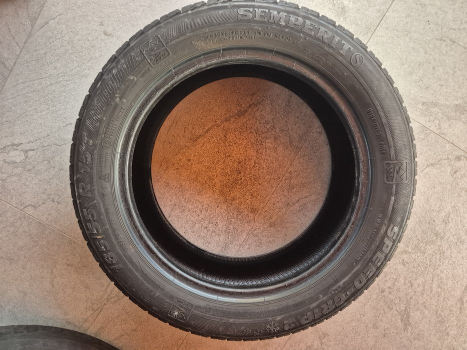 Vând cauciucuri 185/55/15 M+S set complet imp Germania