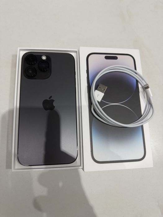 Iphone 14 Pro Max 256 GB, impecabil, Space Black.