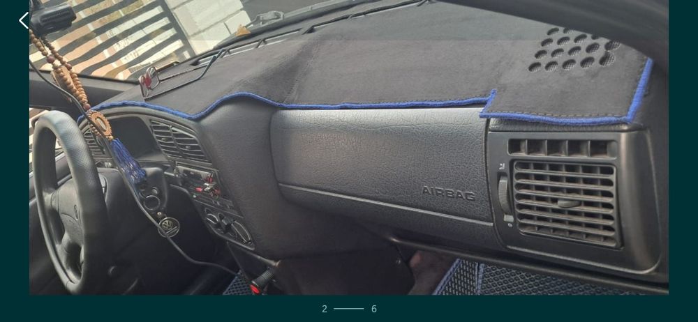 На панель пассат