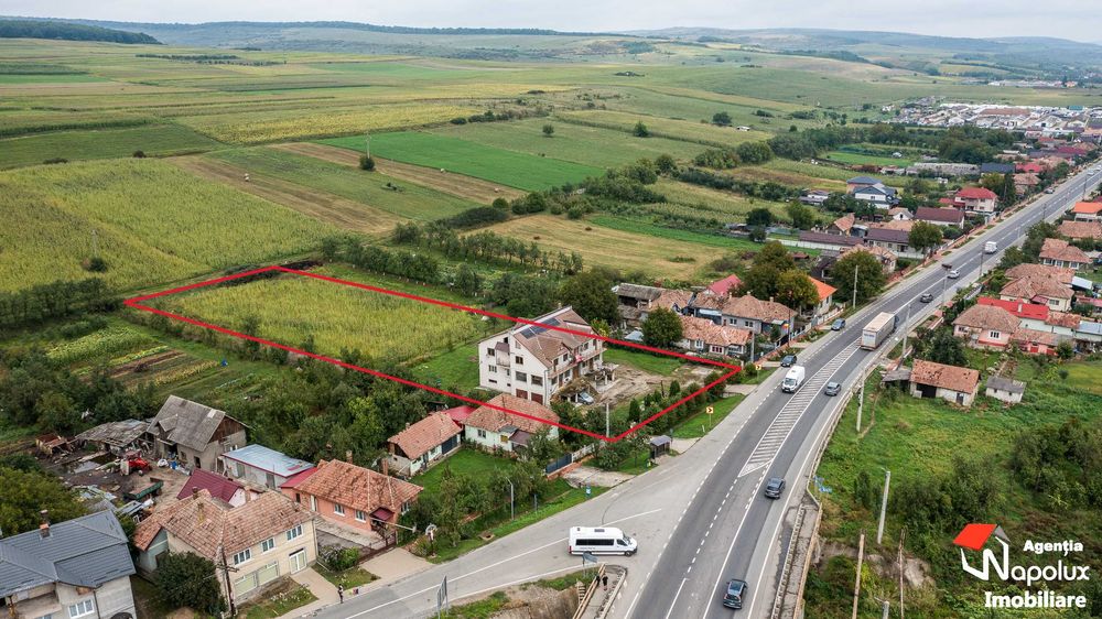 Casă + teren mare în Iclod, DN1C – ideal investiție