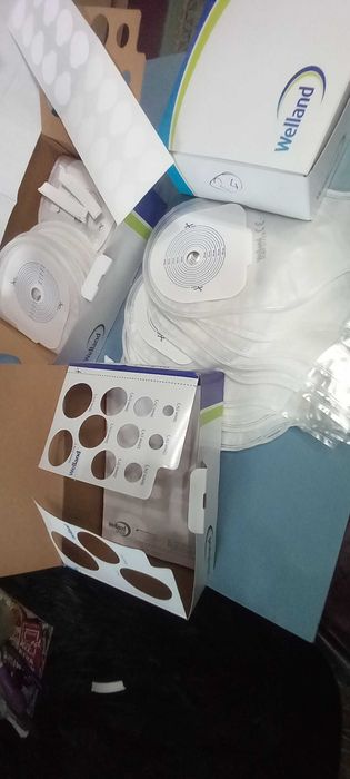 Saci colostoma cu evacuare ( Welland ). Trasparente.