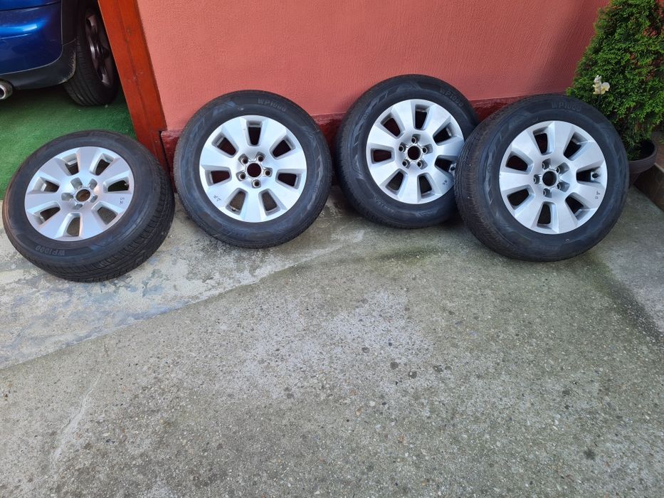 Roți Audi A4, anvelope plus jante