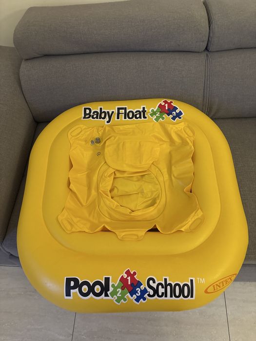 Colac gonflabil cu scaun pentru copii - Intex Baby Float