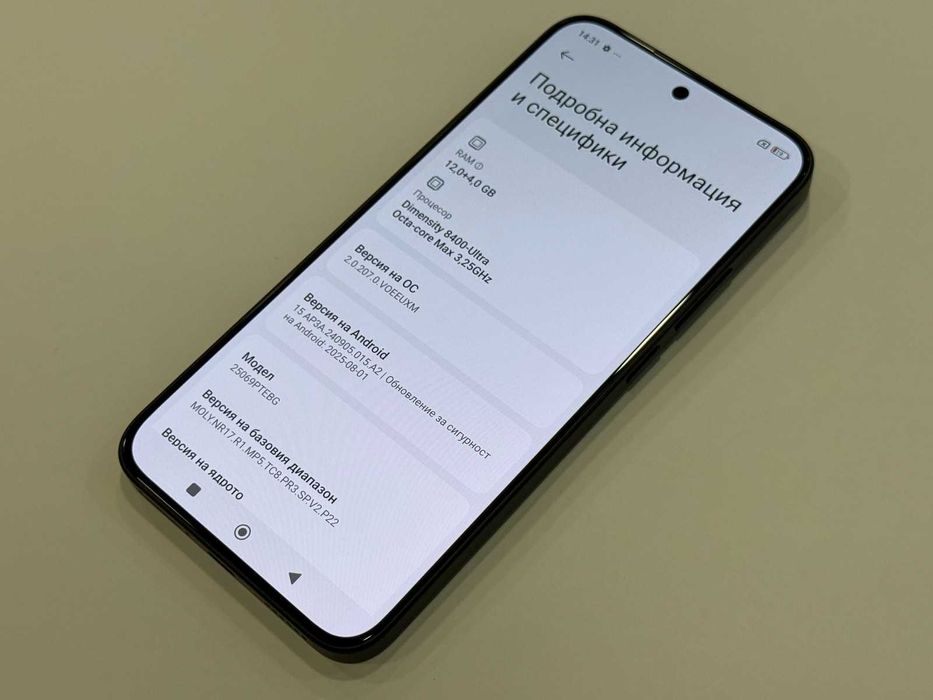 Xiaomi 15T – 12GB RAM / 256GB