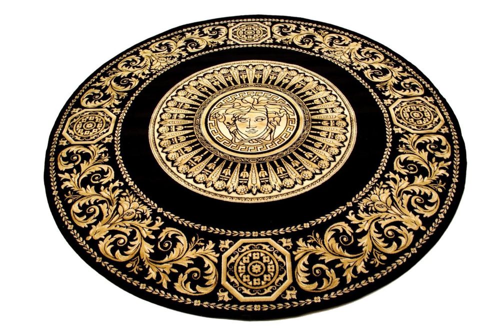 Килим Хол Дневна лукс злато медуза