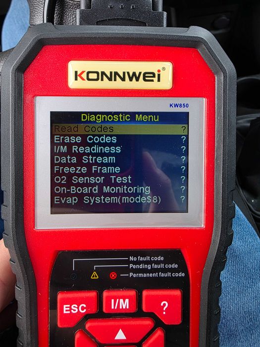 OBD2 Диагностика Konnwei KW850 Неразличим от нов