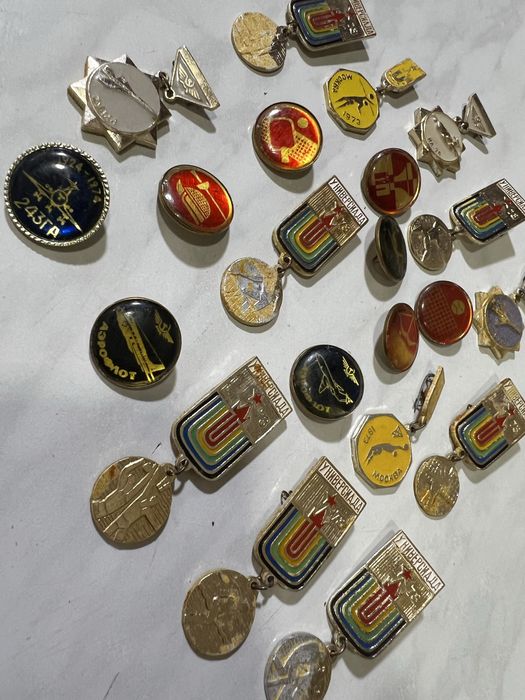 Значки советские