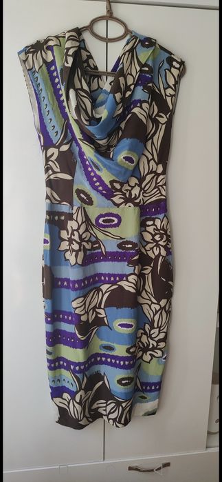 Rochie Escada matase naturala
