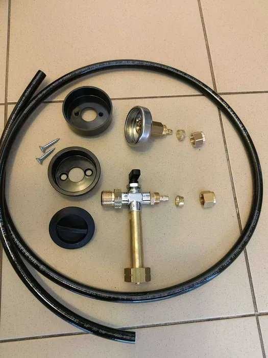 DISH gaz caravana butelie kit de incarcare GPL rulota