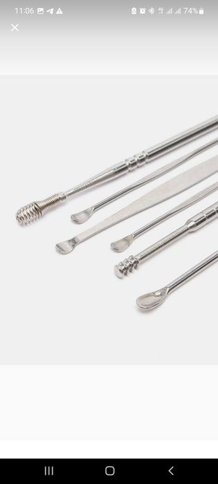 Новый набор для чистки ушей quloq tozalash uchun nabor yangi