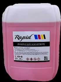 Растворы, очистители, добавки, для офсетной печати