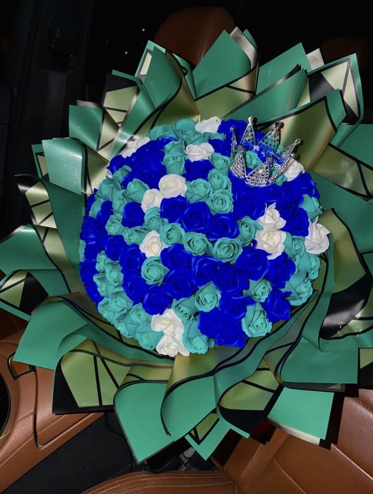 Buchet de flori sapun
